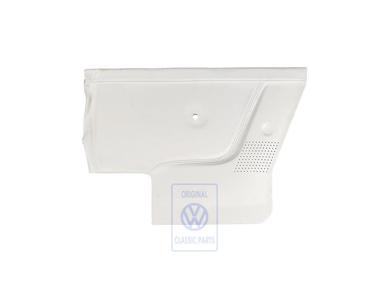 Genuine VW Side Panel Trim (Leather) Alaska White - 155867044Q 3YX