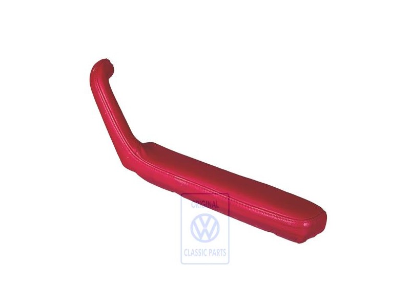 Genuine VW Armrest (Leather) Ember Red - 155867158 4MH