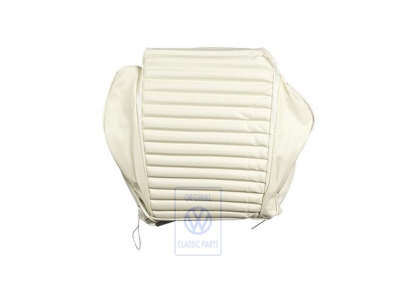 Genuine VW Seat Cover (Leather/Leatherette) Lasky White - 155881405BBVK4