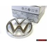 Genuine VW Front Grill Badge Emblem Chrome - 321853601