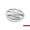 Genuine VW Front Grill Badge Emblem Chrome - 321853601