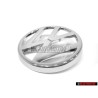 Genuine VW Front Grill Badge Emblem Chrome - 321853601