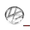 Genuine VW Front Grill Badge Emblem Chrome - 321853601
