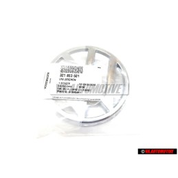 Genuine VW Front Grill Badge Emblem Chrome - 321853601