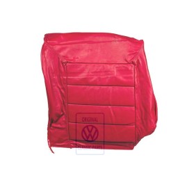 Genuine VW Backrest Cover (Leather) Ember Red - 155885806 4MH