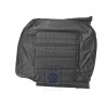 Genuine VW Backrest Cover (Leather) Black - 155885806E 1BX
