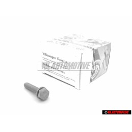 Genuine VW Hexagon Head Bolt M6x30 - N 10005010
