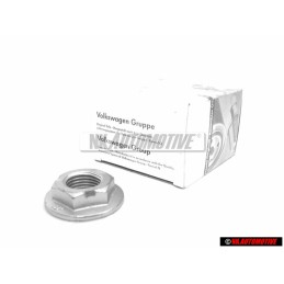 Genuine VW Hexagon Collar Nut Self Locking M16x1.5 - N 90550003