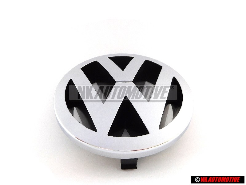 Genuine VW Front Grill Badge Emblem Chrome - 2D0853600 FDY
