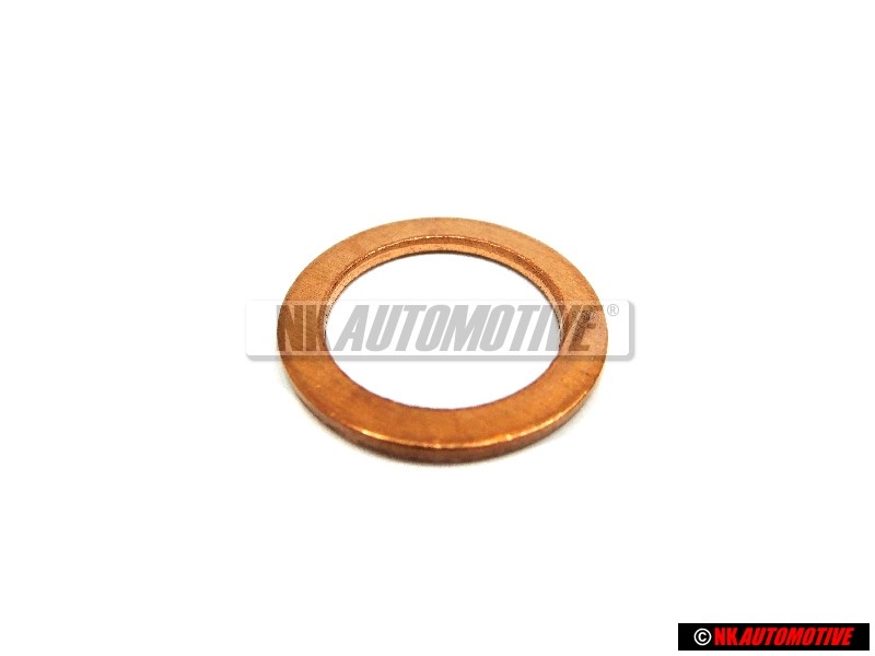 Genuine VW Oil Drain Plug Sealing Ring - N 0138492
