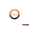 Genuine VW Oil Drain Plug Sealing Ring - N 0138492