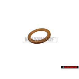 Genuine VW Oil Drain Plug Sealing Ring - N 0138492