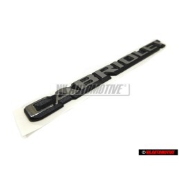 Genuine VW CABRIOLET Rear Badge Emblem Brushed Silver - 155853687F GX2