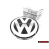 Genuine VW Front Bonnet Badge Brilliant Chrome Dolomite Grey - 1C0853617A WV9