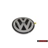 Genuine VW Front Bonnet Badge Brilliant Chrome Dolomite Grey - 1C0853617A WV9