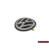Genuine VW Front Bonnet Badge Brilliant Chrome Dolomite Grey - 1C0853617A WV9