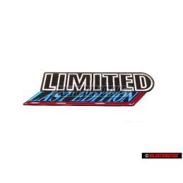 Genuine VW LIMITED LAST EDITION Panel Badge Emblem Multicolor - 255853679D CHY