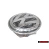 Genuine VW Front Grill Badge Emblem Chrome - 3C0853600A MQH