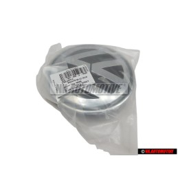 Genuine VW Front Grill Badge Emblem Chrome - 3C0853600A MQH