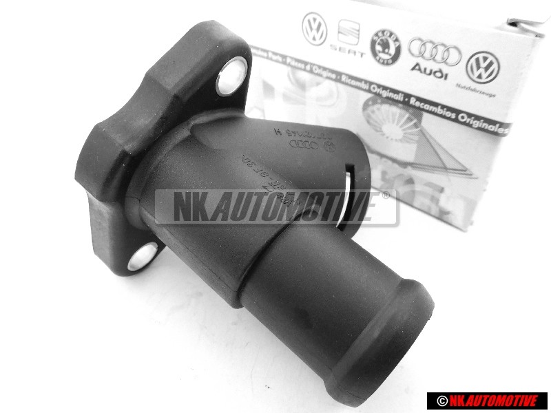 Genuine VW Flange With Sealing Ring - 037121144M