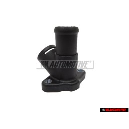 Genuine VW Flange With Sealing Ring - 037121144M