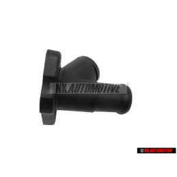 Genuine VW Flange With Sealing Ring - 037121144M