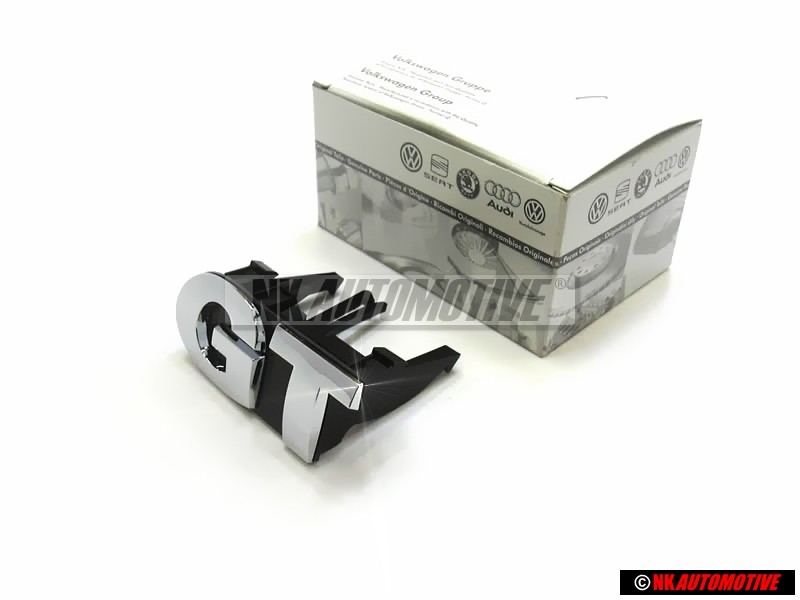 Genuine VW GT Front Grill Badge Chrome - 1K6853679A FXC