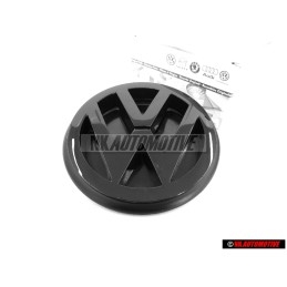 Genuine VW Rear Badge Emblem Black - 251853601C