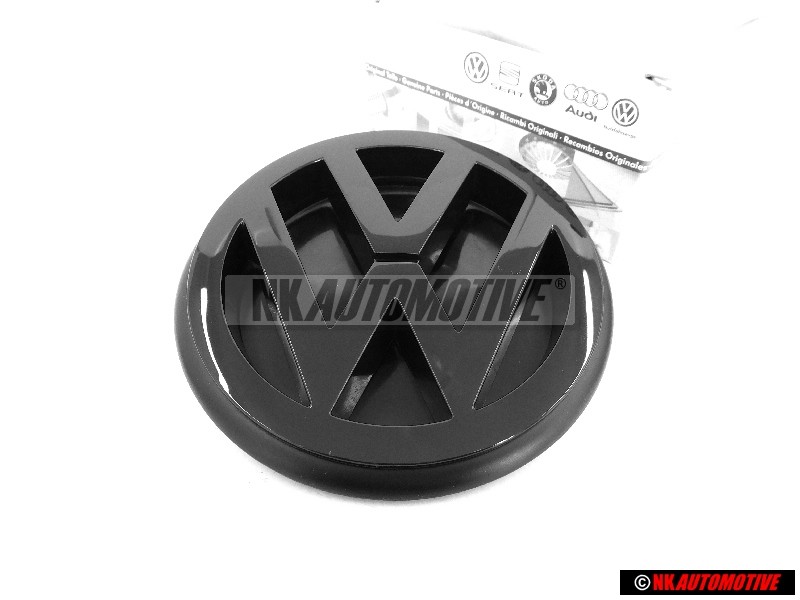 Genuine VW Rear Badge Emblem Black - 251853601C
