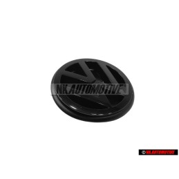 Genuine VW Rear Badge Emblem Black - 251853601C