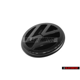 Genuine VW Rear Badge Emblem Black - 251853601C