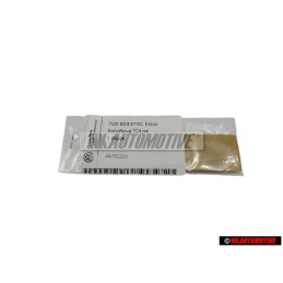 Genuine VW TDI Rear Badge Emblem Chrome Red - 7D0853675C EQW