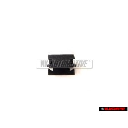 Genuine Audi Badge Emblem Clip Black - 8D9853645
