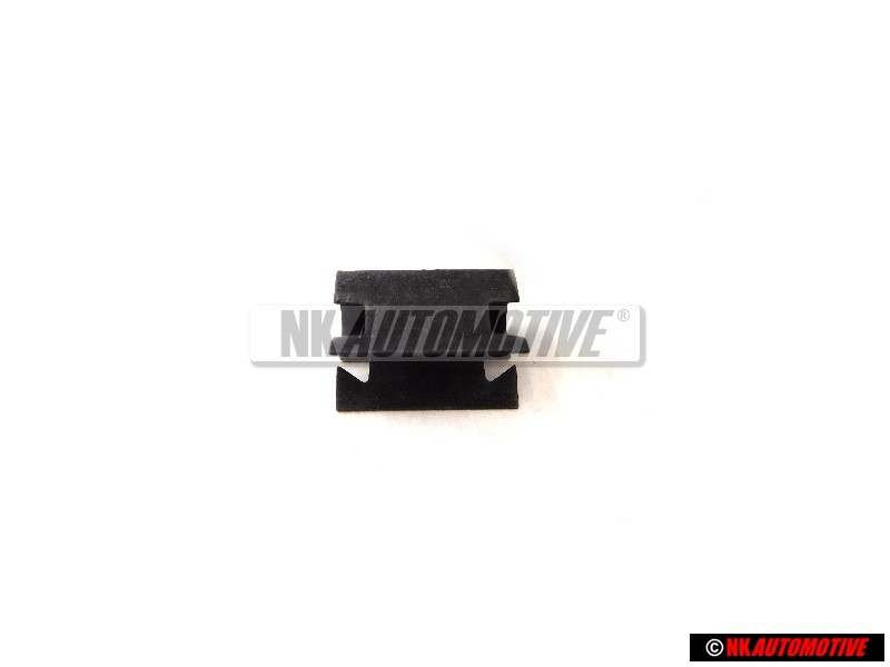 Genuine Audi Badge Emblem Clip Black - 8D9853645