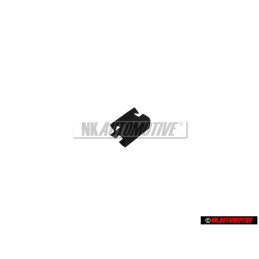 Genuine Audi Badge Emblem Clip Black - 8D9853645