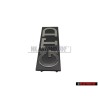 Genuine VW GTD Front Grill Badge Emblem Brushed Silver - 171853679D