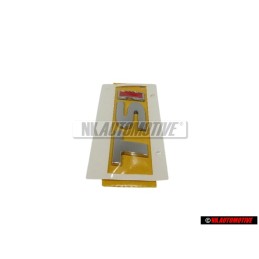 Genuine VW TSI Rear Badge Emblem Chrome Red - 5G0853675A JZQ