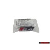 Genuine Audi S4 Front Grill Badge Emblem Black Chrome Red - 8H0853736A 2ZZ