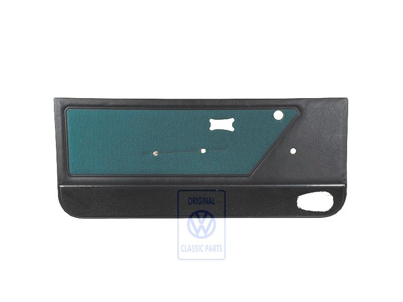 Genuine VW Door Panel Blue Green - 155867015BSAEZ