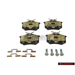 Genuine VW set brake pads for disk brake - 1H0698451G