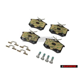 Genuine VW set brake pads for disk brake - 1H0698451G
