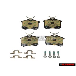 Genuine VW set brake pads for disk brake - 1H0698451G