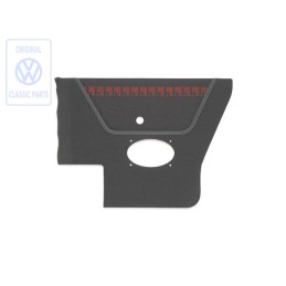 Genuine VW Side Trim (Fabric) Black/Red - 155867044BEBYT