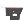 Genuine VW Side Trim (Fabric) Black/Red - 155867044BEBYT