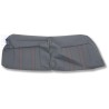 Genuine VW Backrest Cover (Fabric) Grey/Red - 155885805AMWE9