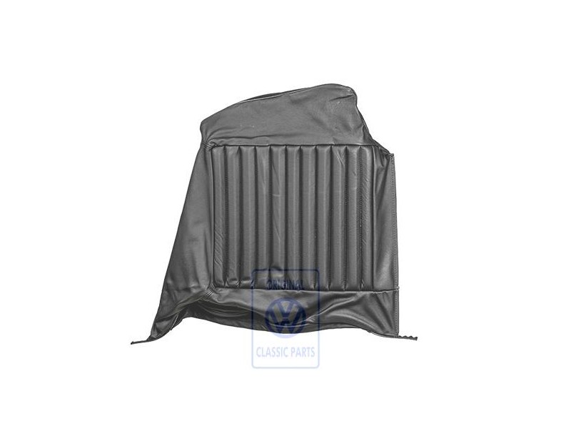 Genuine VW Backrest Cover (Leather/Leatherette) Black - 155885805BD1BX