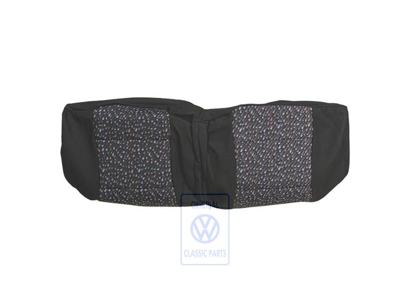 Genuine VW Backrest Cover (Fabric) Black - 155885805BLCRR