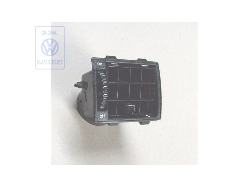 Genuine VW Air Vent Satin Black - 155819701A 01C