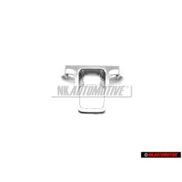 Genuine VW cover cap for steering wheel aluminium - 5K0419685R 3Q7