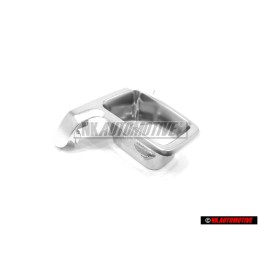 Genuine VW cover cap for steering wheel aluminium - 5K0419685R 3Q7